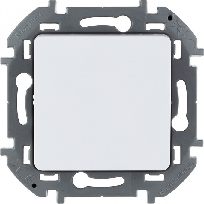 Переключатель одноклавишный LEGRAND INSPIRIA 10 AX 250 В~ белый 673650