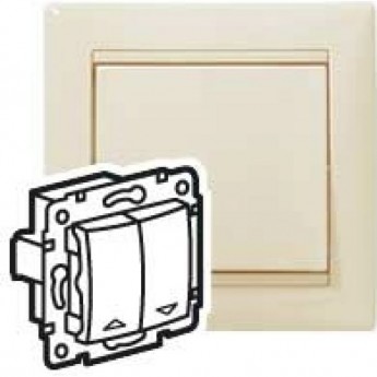 Переключатель с механической блокировкой LEGRAND Valena 10 А 250 В слоновая кость