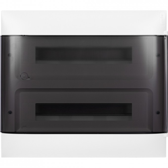 Пластиковый щиток LEGRAND PRACTIBOX S навесной (ЩРн-П) 2X18 дымчатая дверь 137617