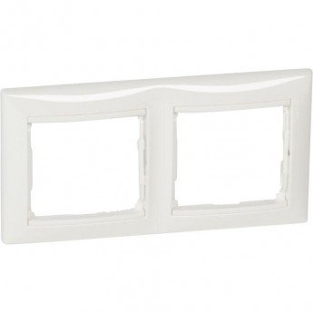 Рамка LEGRAND VALENA 694241 2-м горизонтальная белая Рамка LEGRAND VALENA 694241 2-м горизонтальная белая
