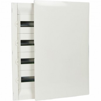 Распределительный щиток LEGRAND Practibox³ скрытого монтажа IP 40 IK 07 2 рейки 36 модулей с клеммниками заземления и нейтрали белая дверь Распределительный щиток LEGRAND Practibox³ скрытого монтажа IP 40 IK 07 2 рейки 36 модулей с клеммниками заземления и нейтрали белая дверь