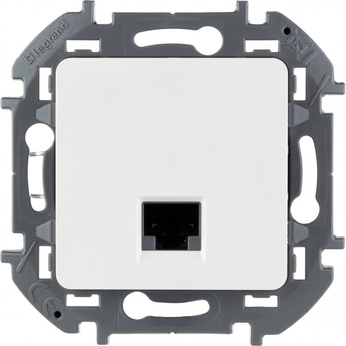 Розетка информационная LEGRAND INSPIRIA RJ 45 категория 5e UTP белый 673825