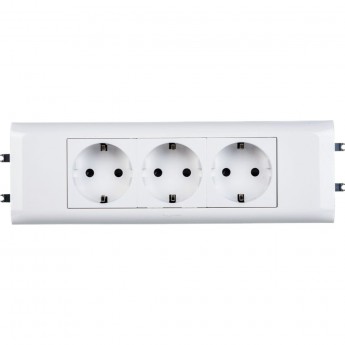 Розетка LEGRAND 3 х 2К+3 Программа Mosaic для установки в кабель-канале автоматические клеммы стандартная белый Розетка LEGRAND 3 х 2К+3 Программа Mosaic для установки в кабель-канале автоматические клеммы стандартная белый