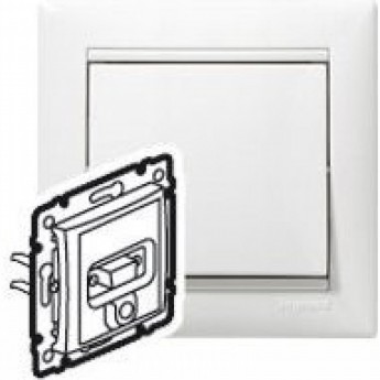 Розетка LEGRAND HD 15 + гнездо диам. 3,5 мм Valena белый Розетка LEGRAND HD 15 + гнездо диам. 3,5 мм Valena белый