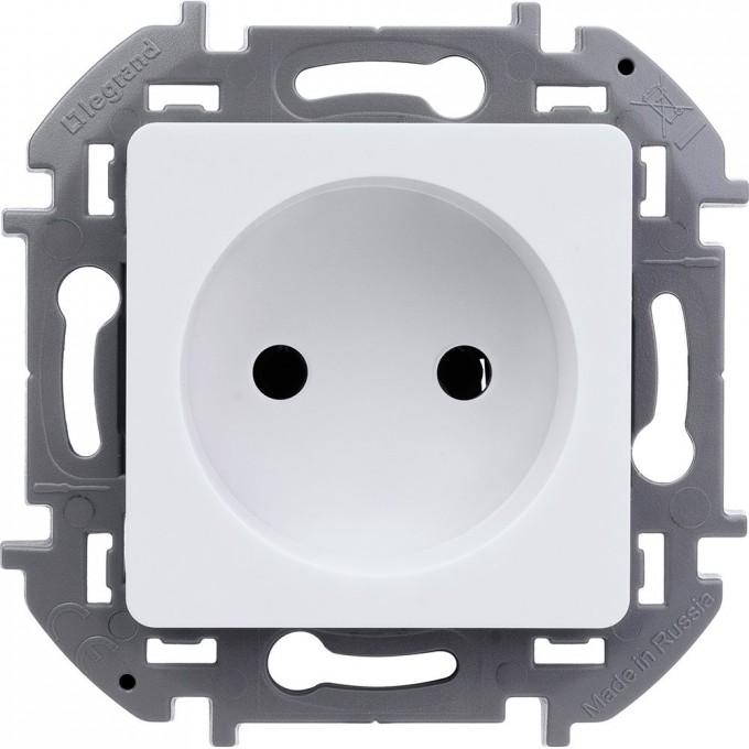 Розетка LEGRAND INSPIRIA 2К 16 А 250 В белый 673710