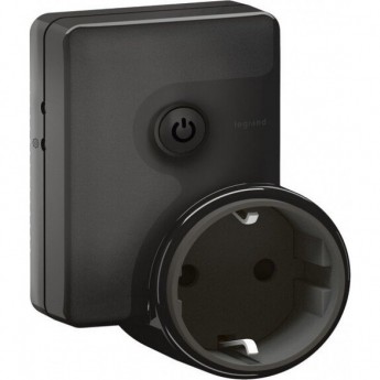 Умная мобильная розетка LEGRAND Celiane with NETATMO 2К+З 16А 230В, графит Умная мобильная розетка LEGRAND Celiane with NETATMO 2К+З 16А 230В, графит