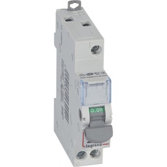 Выключатель-разъединитель LEGRAND DX3-IS 1п 20А с индикатором 1модуль