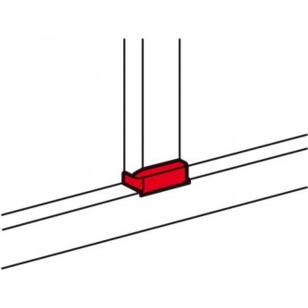 Отвод плоский Т 80мм LEGRAND DLP для 105/80х35 и 150/80х50