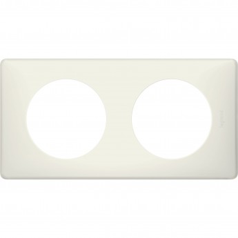 Рамка LEGRAND Celiane 2 поста Белая перкаль