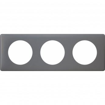 Рамка LEGRAND Celiane 3 поста Фиолетовая перкаль Рамка LEGRAND Celiane 3 поста Фиолетовая перкаль