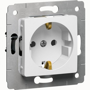 Розетка LEGRAND Cariva 2К+3 немецкий стандарт 16 А 250 В белый Розетка LEGRAND Cariva 2К+3 немецкий стандарт 16 А 250 В белый