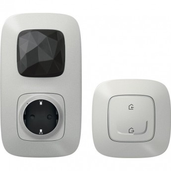 Стартовый пакет с головным выключателем LEGRAND Valena Allure with NETATMO, алюминий