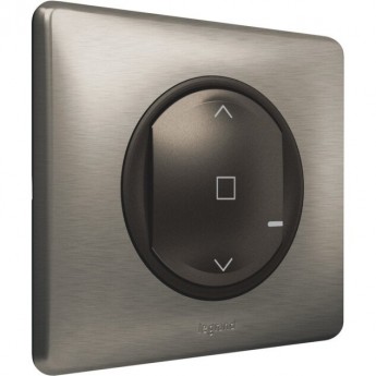 Умный беспроводной выключатель LEGRAND Celiane with NETATMO рольставней, графит/вольфрам