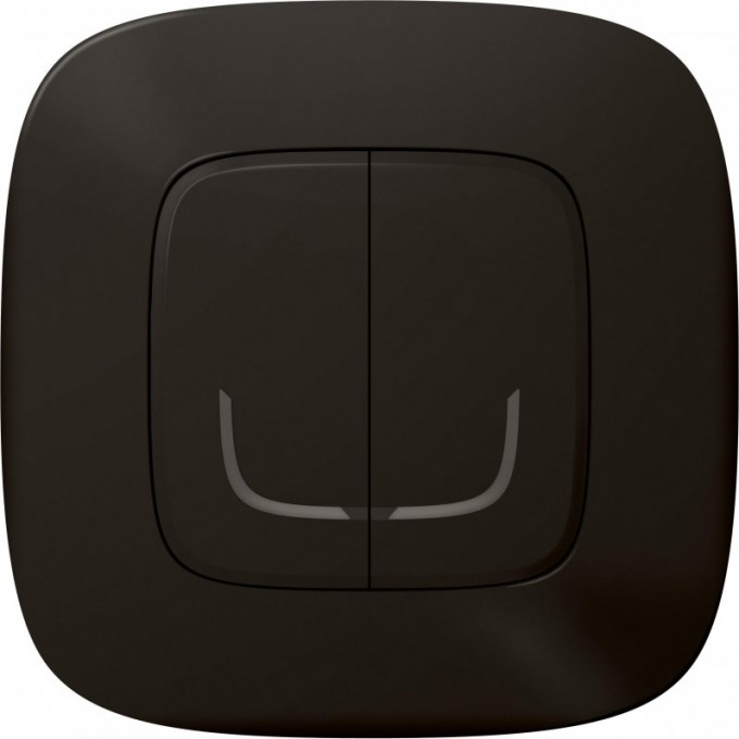 Умный беспроводной выключатель LEGRAND Valena Allure with NETATMO 2-клавишный, антрацит 752887