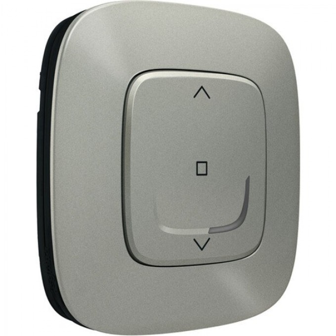 Умный беспроводной выключатель рольставней LEGRAND Valena Allure with NETATMO, алюминий 752791