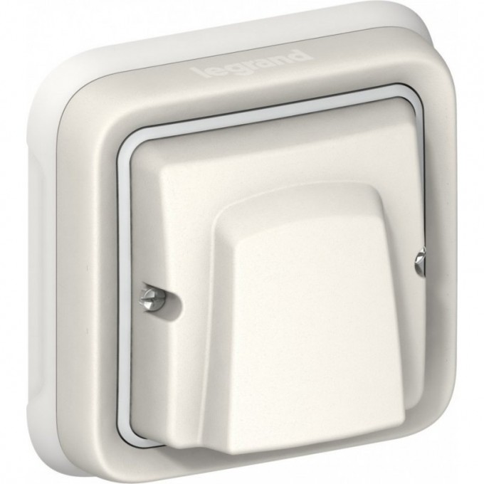 Вывод кабельный LEGRAND с зажимом для кабеля белый 69888